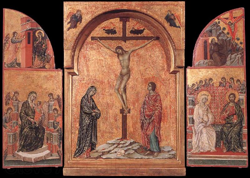 Duccio di Buoninsegna Triptych sdg